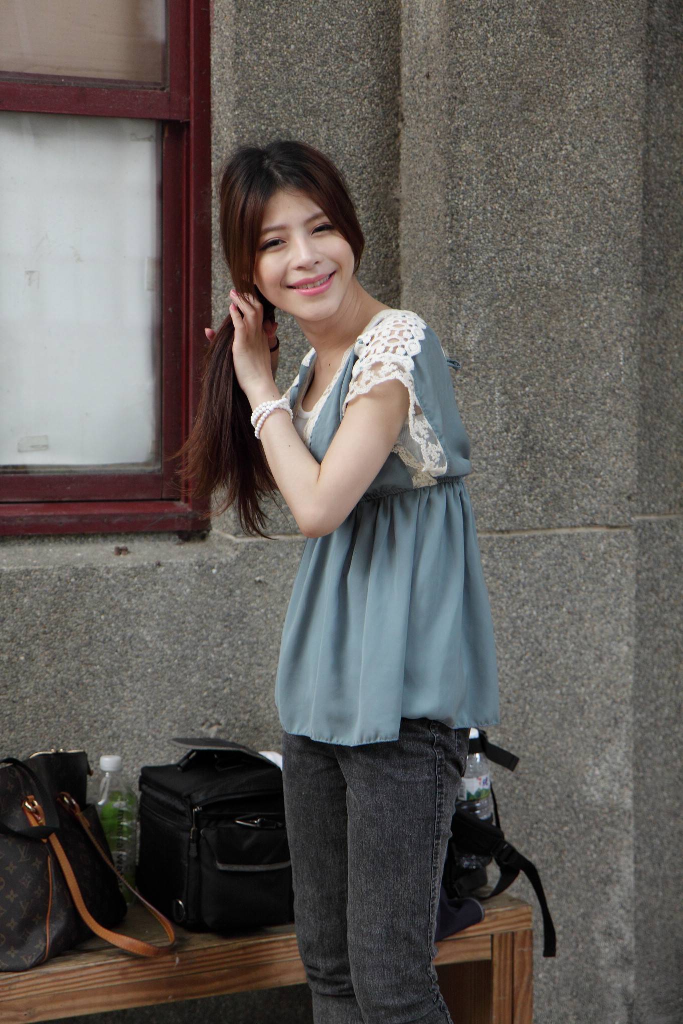 午后小李毓芬　板桥435艺文特区　国产模特美女图片